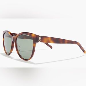 Saint Laurent 55 mm Round Sunglasses